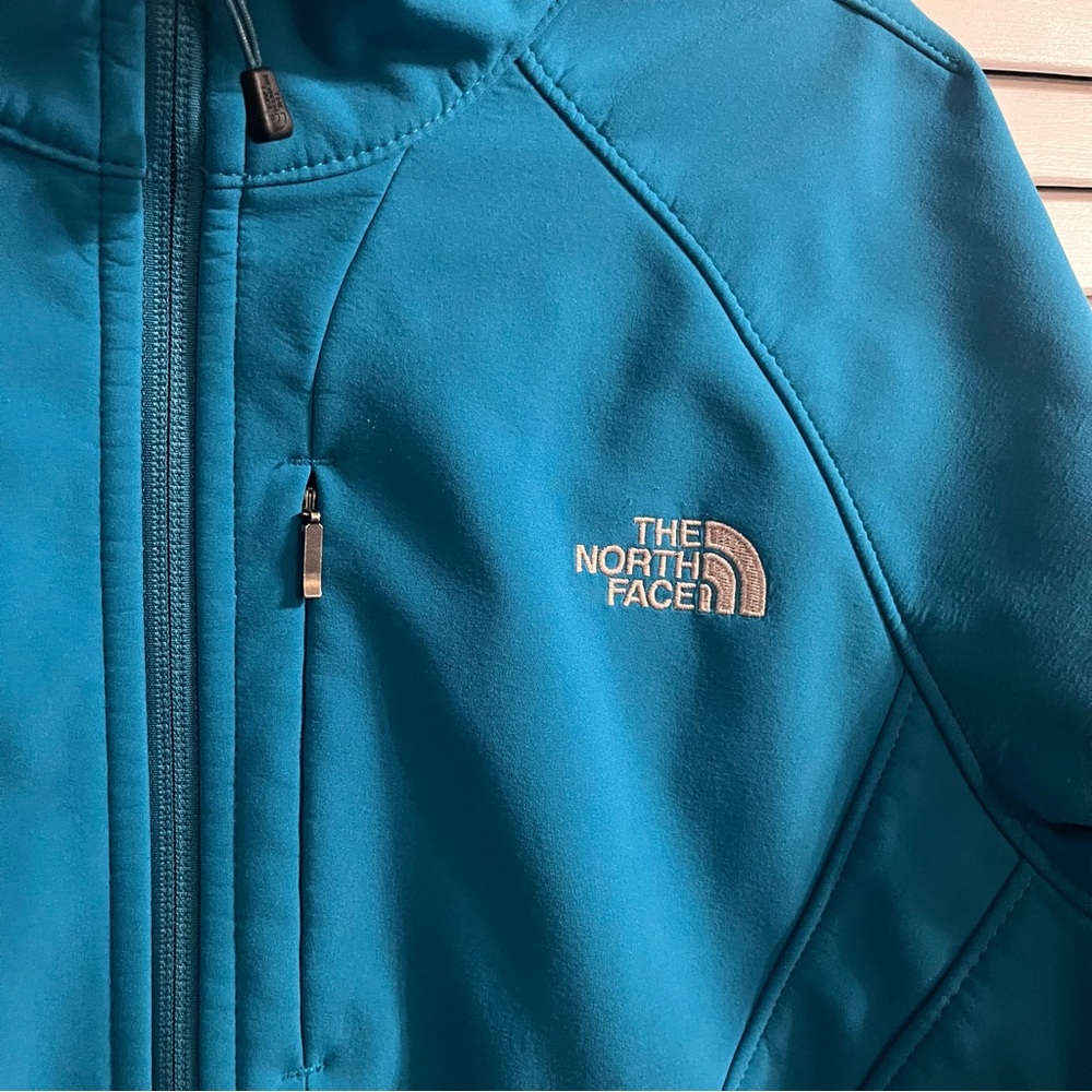 The North Face Soft Shell Jacket Blue - Picture 2 of 7